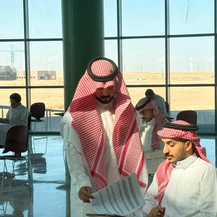 جولة تفقدية لمتابعة الاختبارات النهائية